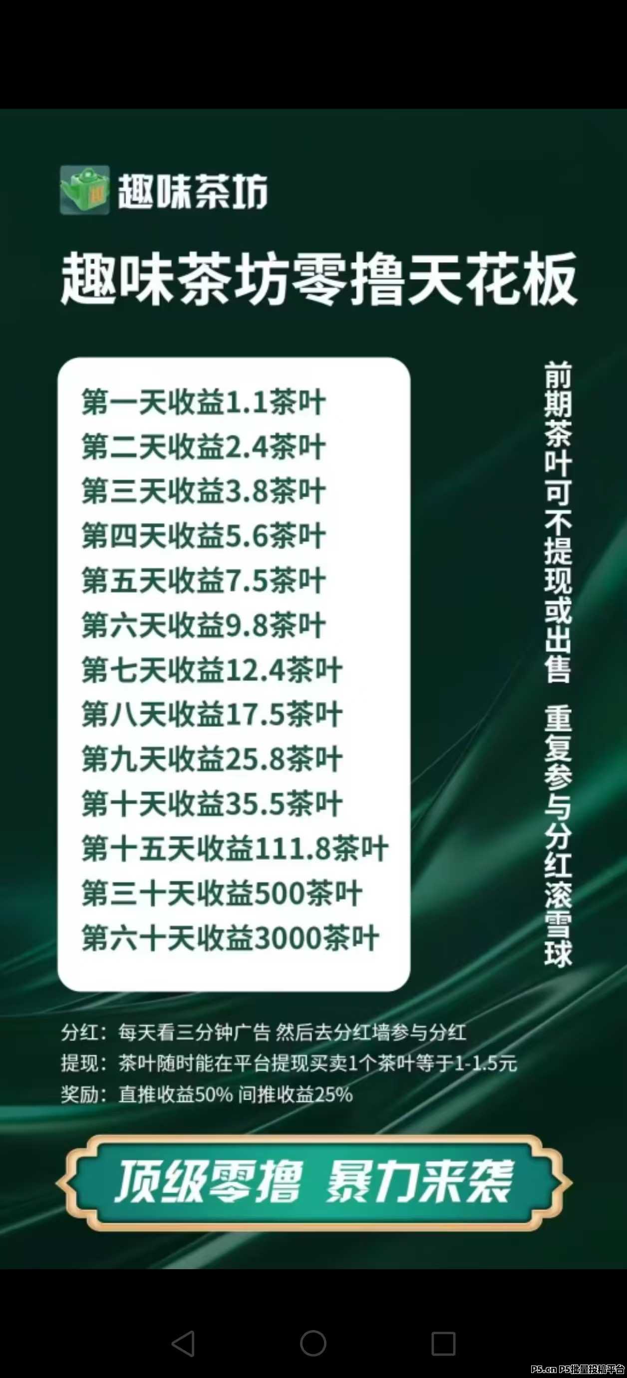 趣味茶坊，零撸首码对接，今天上线，扶持拉满，2024年底收官之战