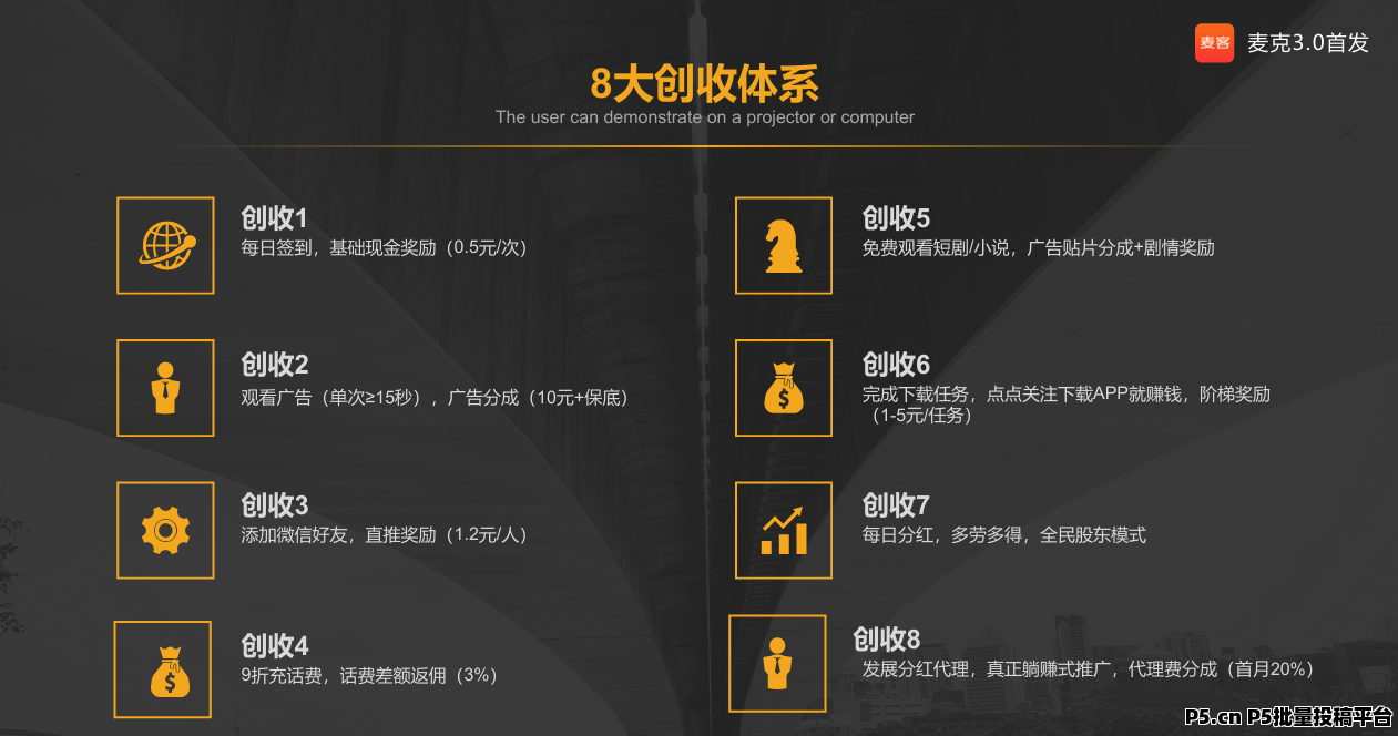 麦客首码对接，全民广告全民分红等你来拿