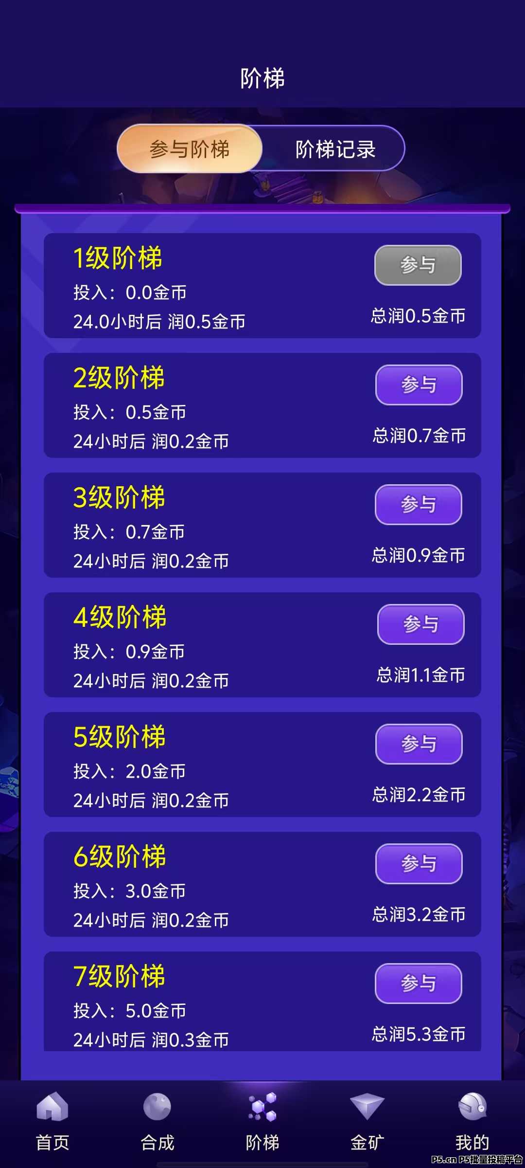 星潮小镇零撸，上墙模式，稳定收益，广告赚，多种玩法