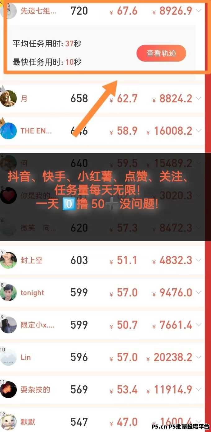 每天钻点APP：抖音、快手、小红书点赞关注，多劳多得！