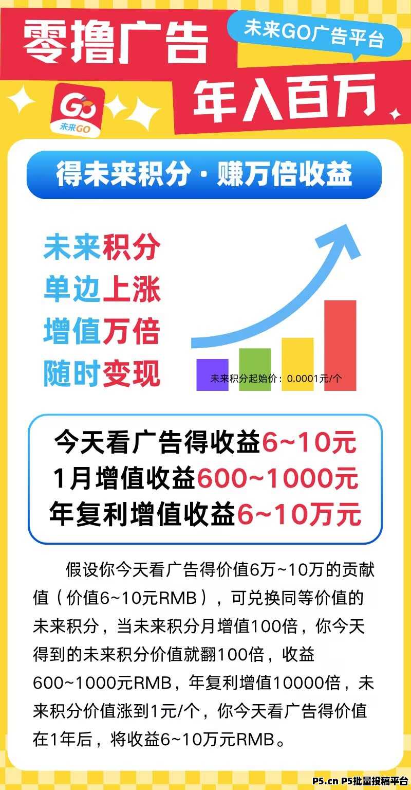 未来GO，火爆市场，零撸项目