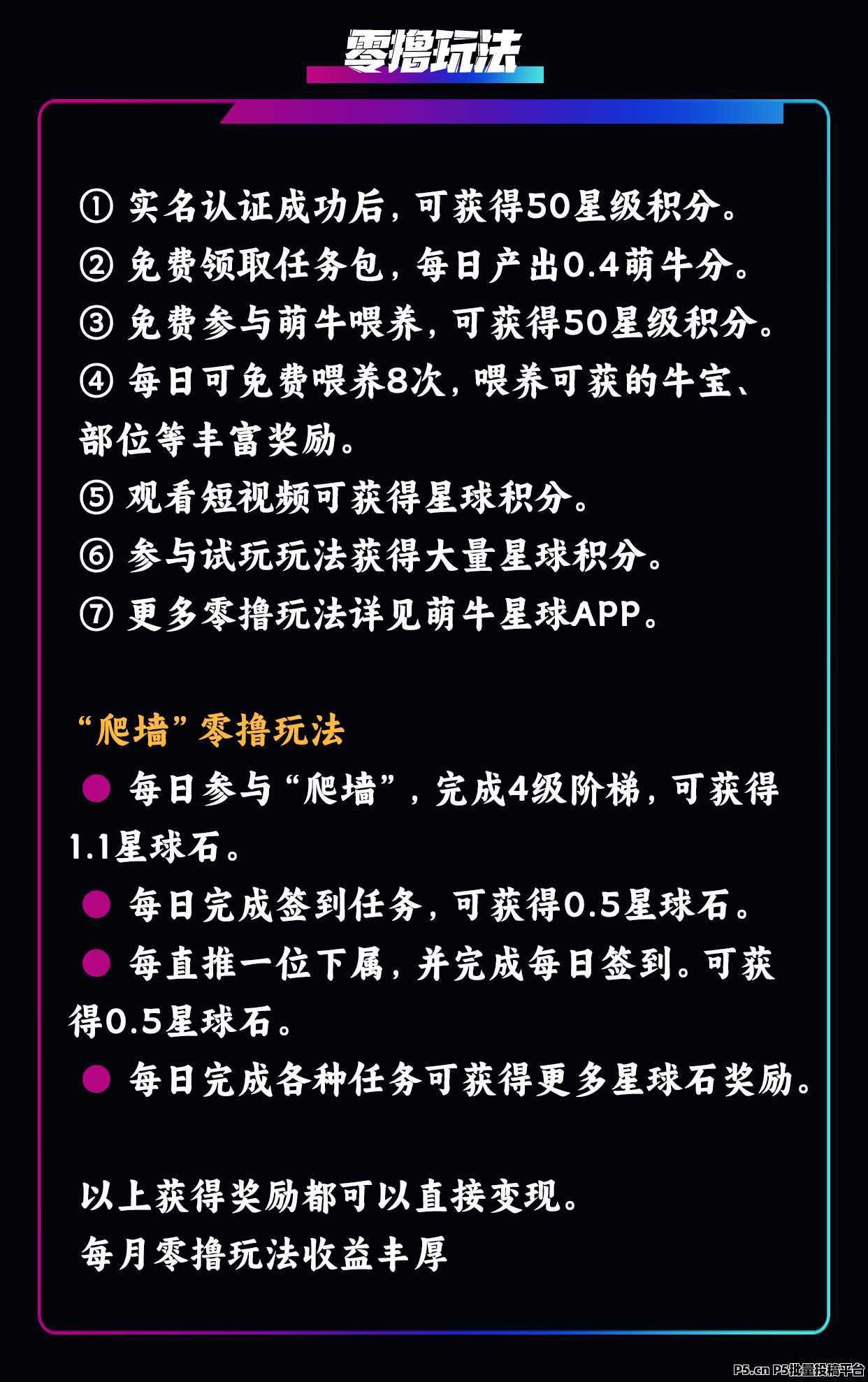 最强零撸，萌牛星球，首码上线，欢迎各大团队长对接