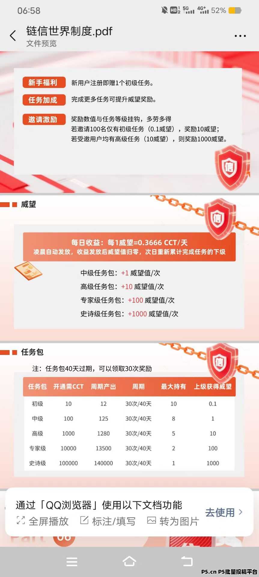 首码刚出【链信世界】全新玩法