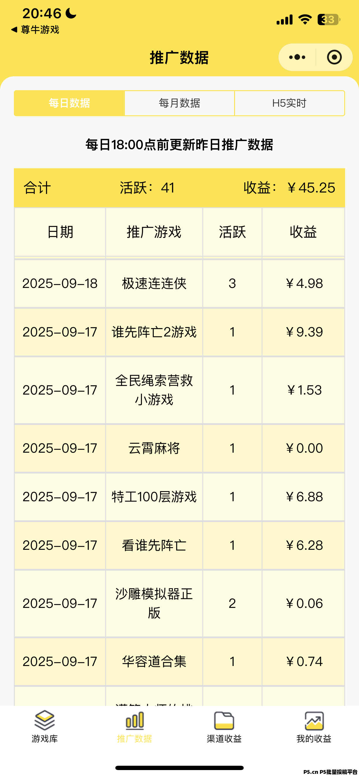 真正零撸玩游戏看广告赚米