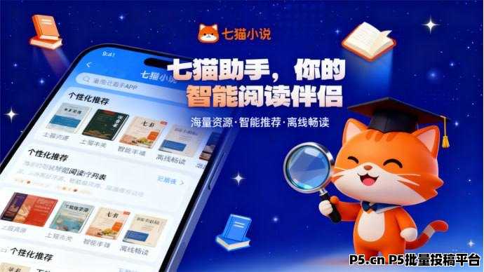 七猫小说自动浏览小说实现，多账号并行管理，后台稳定挂机，双重优势