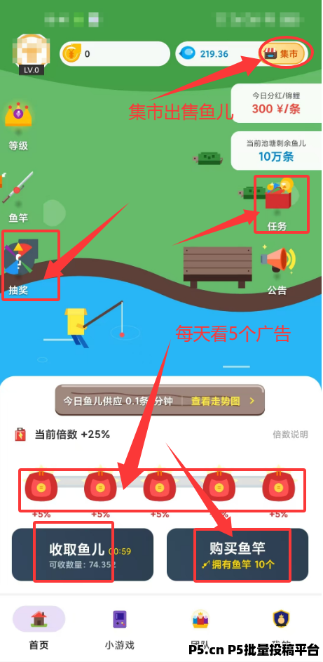 鱼塘，长期免费零撸项目