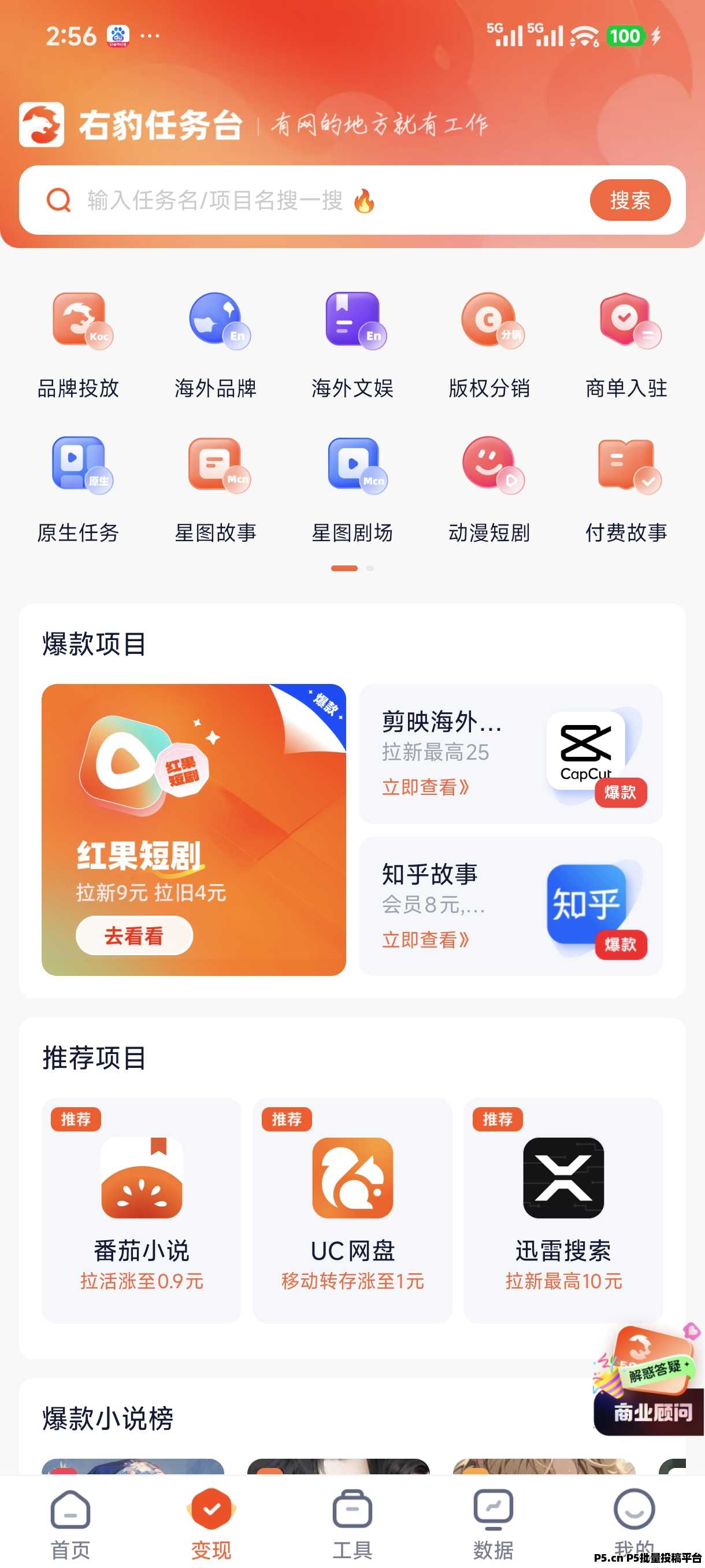 右豹邀请码网盘拉新推广平台